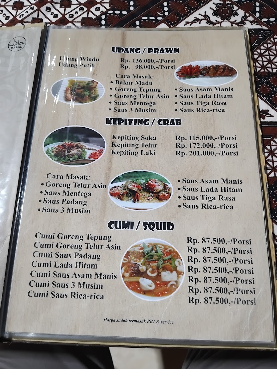 Batavia Resto Menu - Image 1