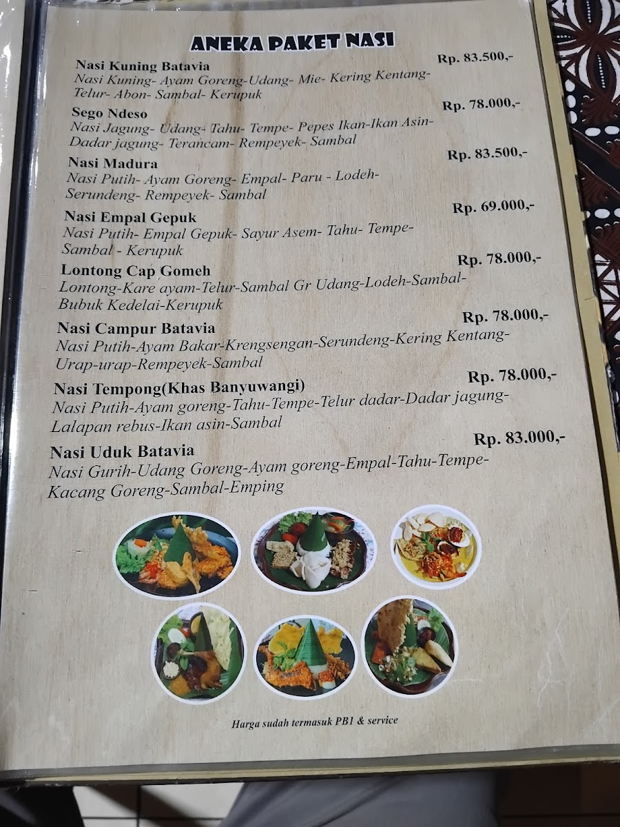 Batavia Resto Menu - Image 3